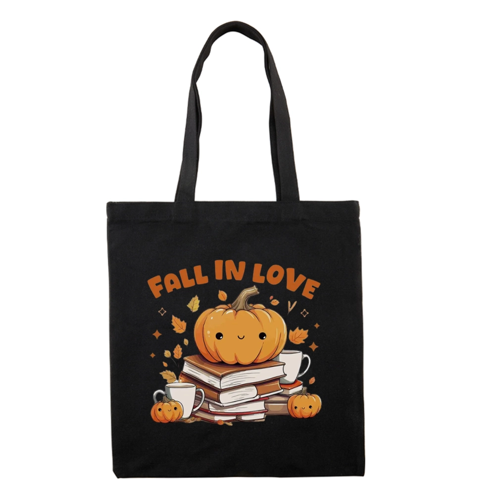 Pagewings Thanksgiving Fall in Love with Reading Tote Bag