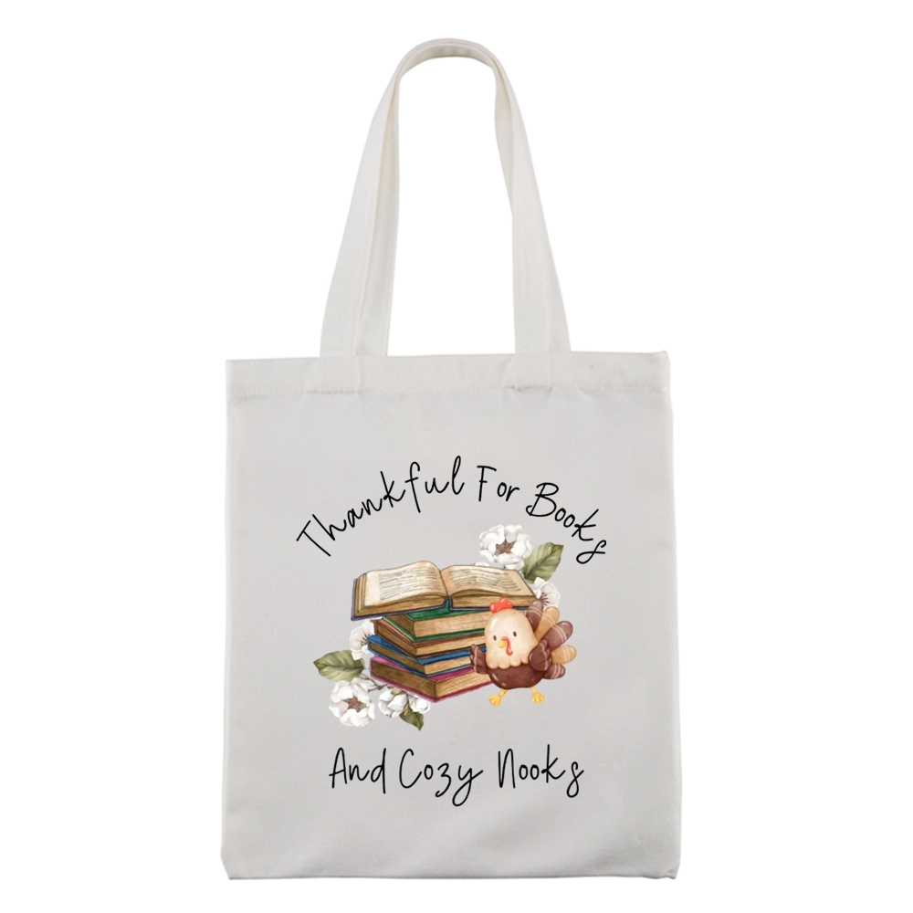 Pagewings Thankful For Books And Cozy Nooks Tote Bag