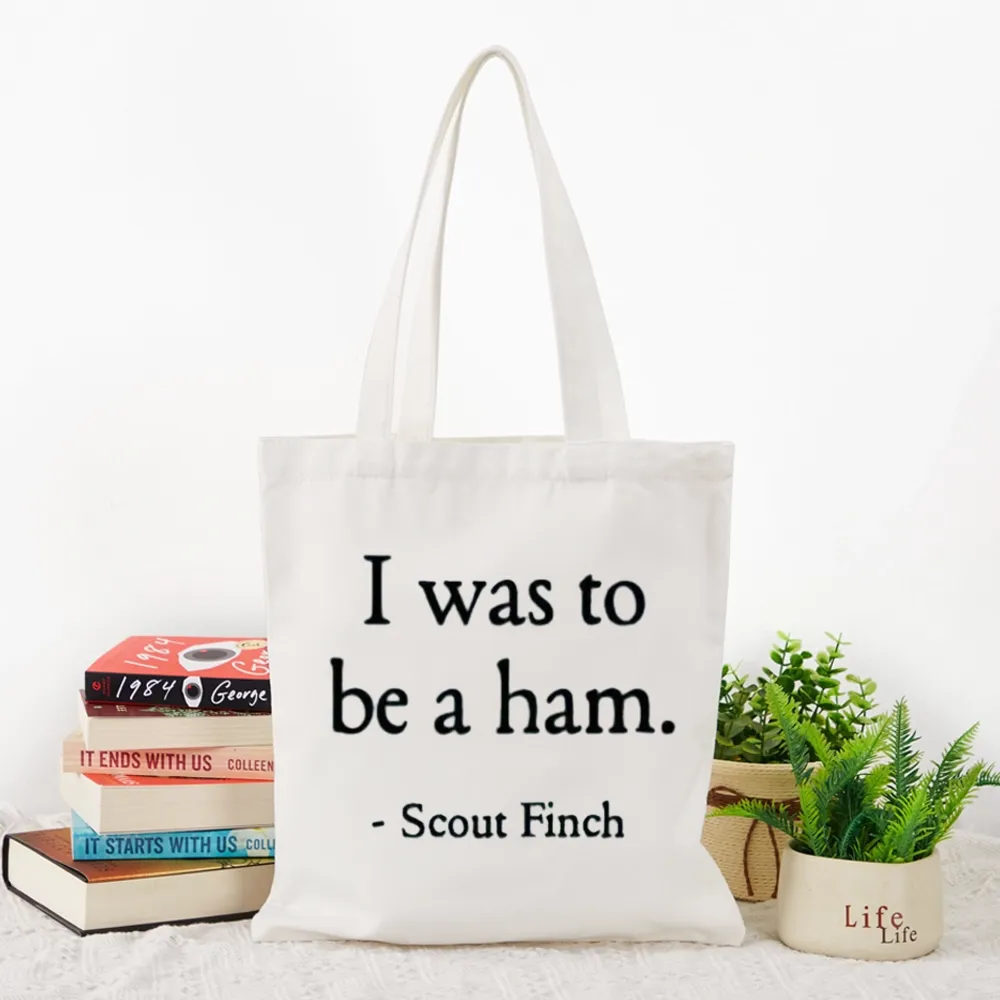 Pagewings I Was To Be A Ham Tote Bag