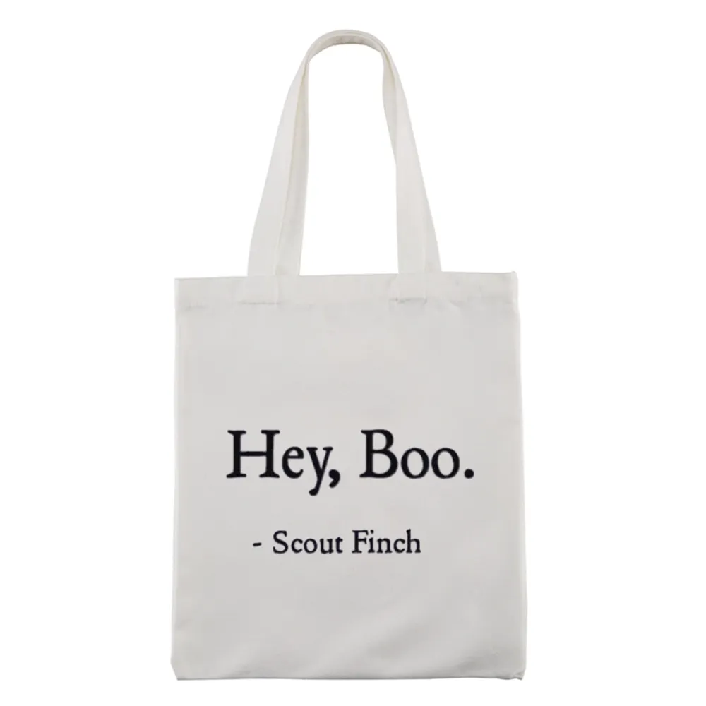 Pagewings HEY BOO Tote Bag