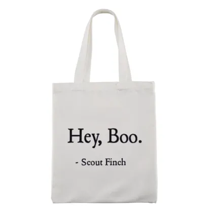 Pagewings HEY BOO Tote Bag