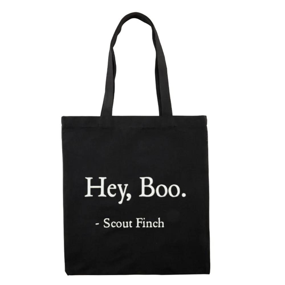 Pagewings HEY BOO Tote Bag