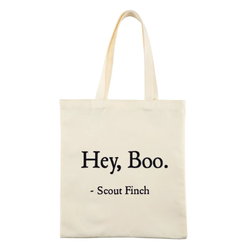 Pagewings HEY BOO Tote Bag
