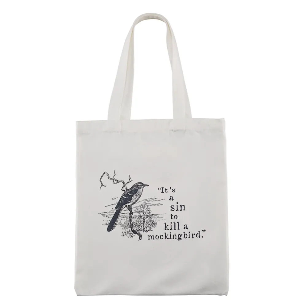 Pagewings It's A Sin To Kill a Mockingbird Tote Bag