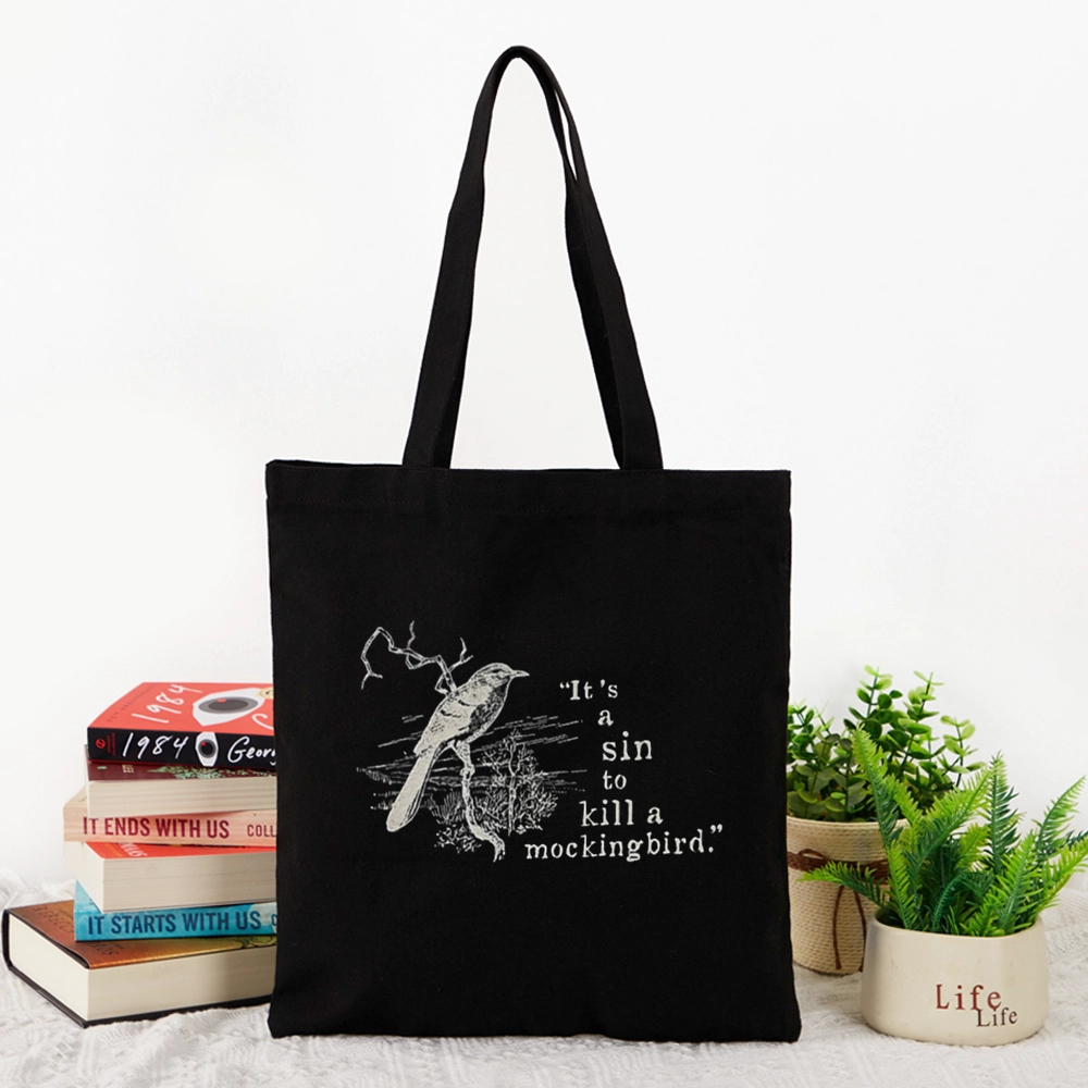 Pagewings It's A Sin To Kill a Mockingbird Tote Bag