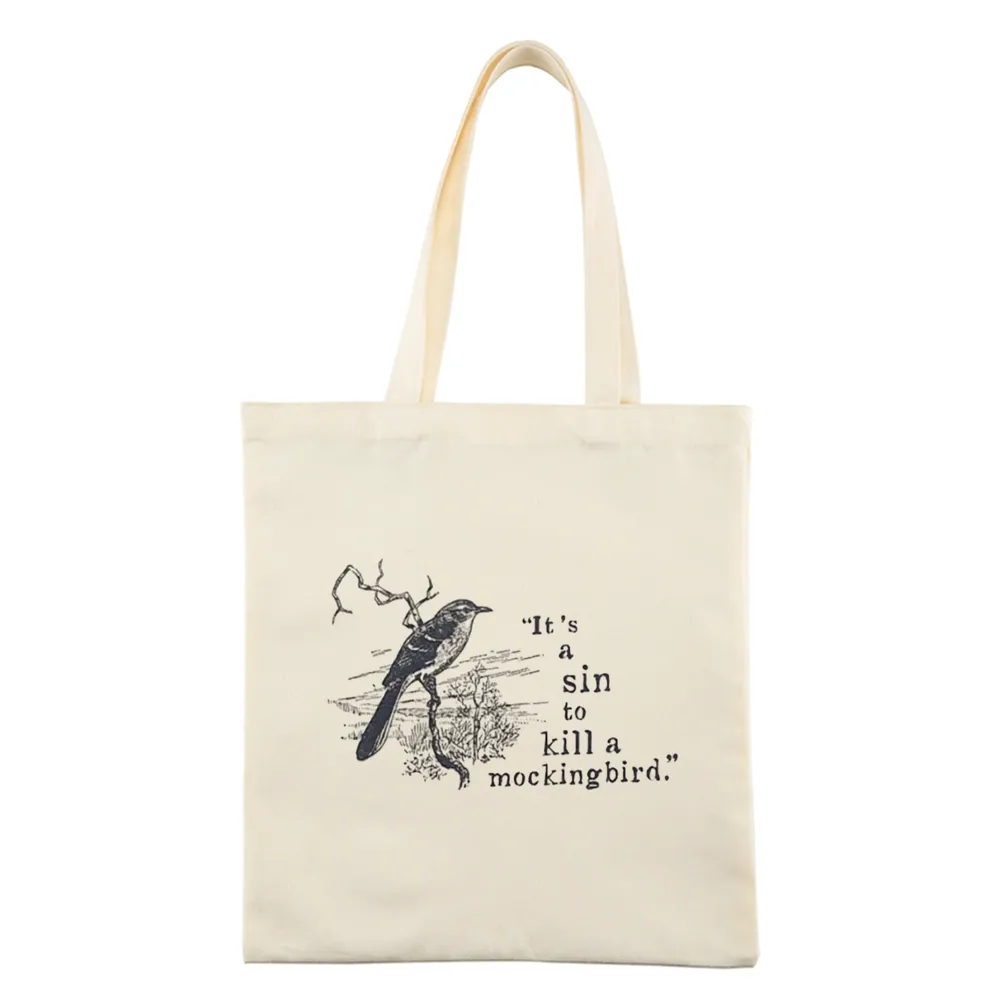 Pagewings It's A Sin To Kill a Mockingbird Tote Bag
