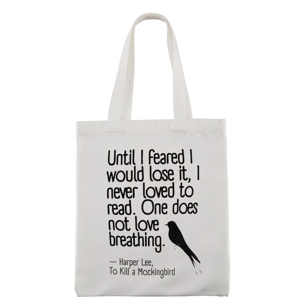 Pagewings To Kill a Mockingbird Reading Quote Tote Bag