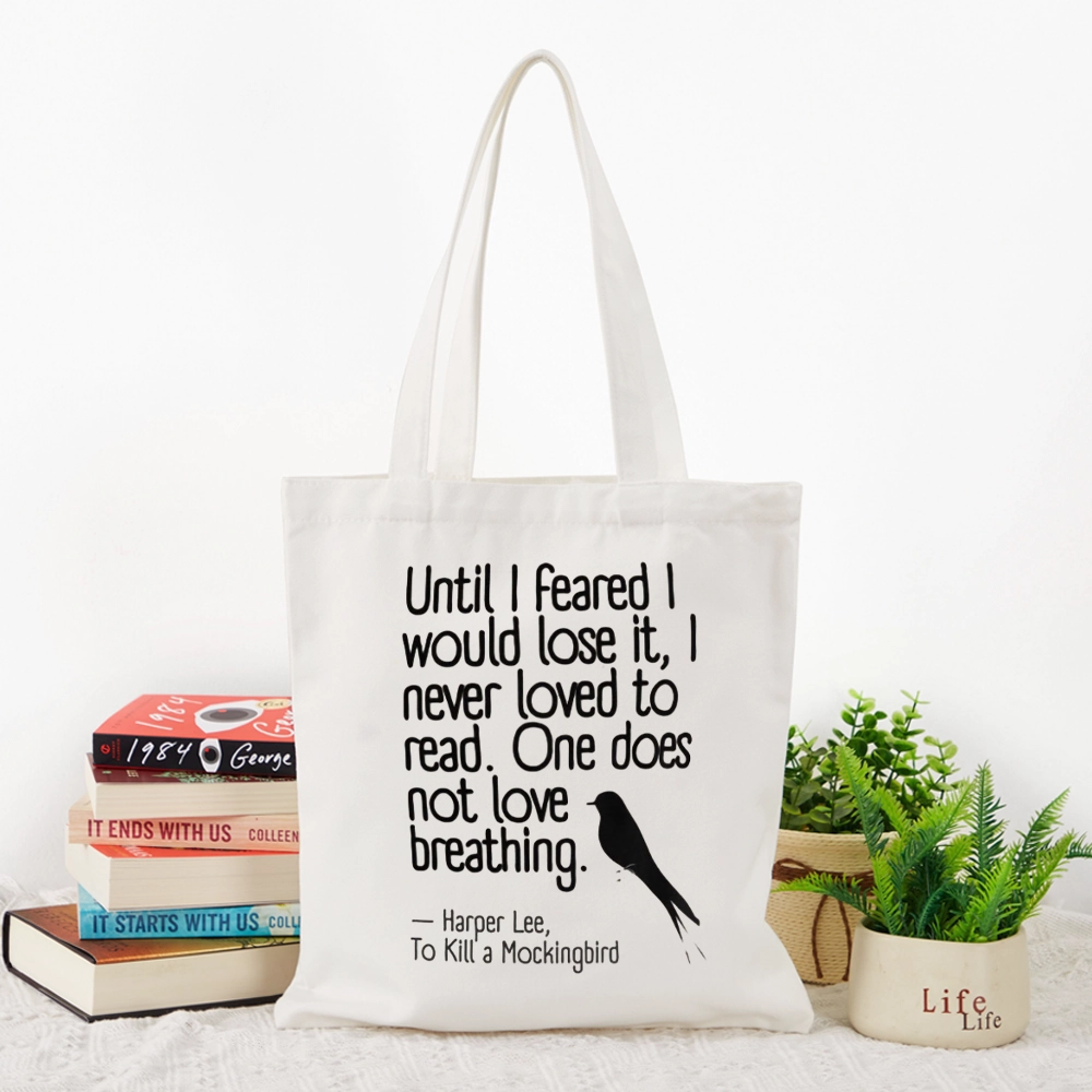 Pagewings To Kill a Mockingbird Reading Quote Tote Bag