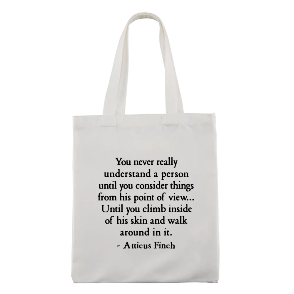 Pagewings You Never Really Understand A Person Tote Bag