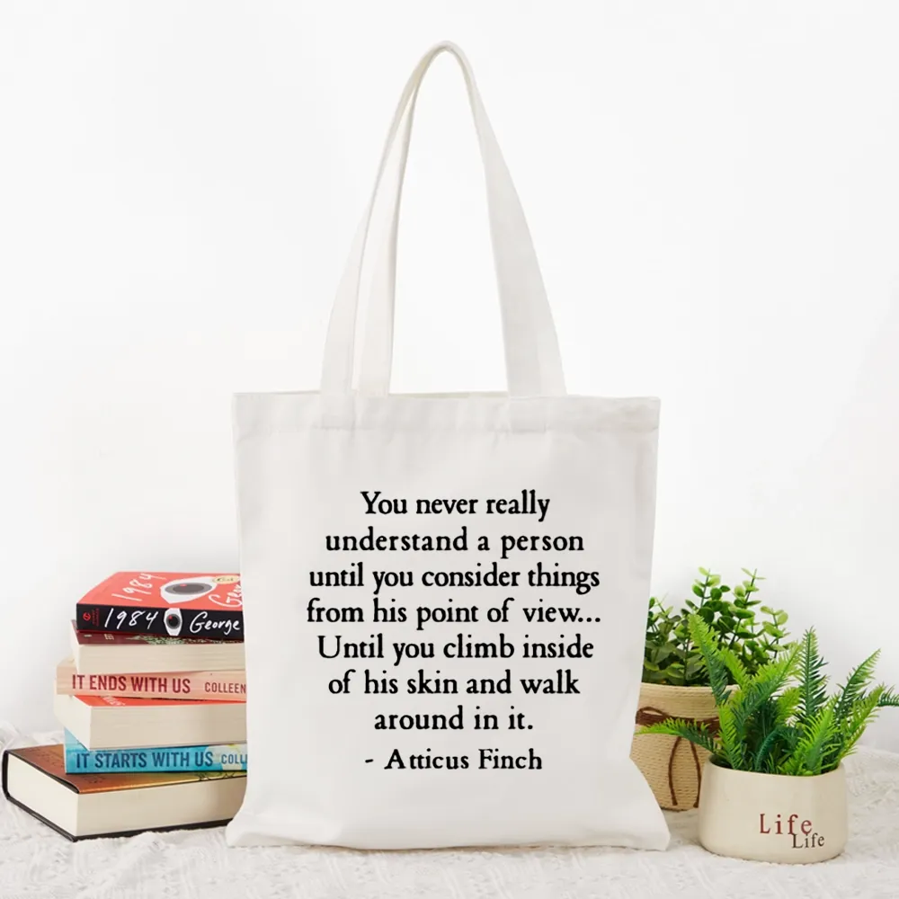 Pagewings You Never Really Understand A Person Tote Bag
