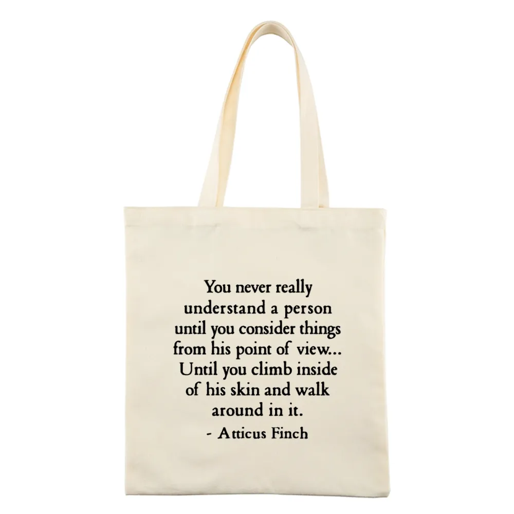Pagewings You Never Really Understand A Person Tote Bag