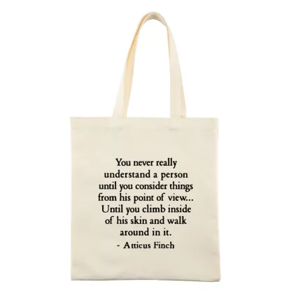 Pagewings You Never Really Understand A Person Tote Bag