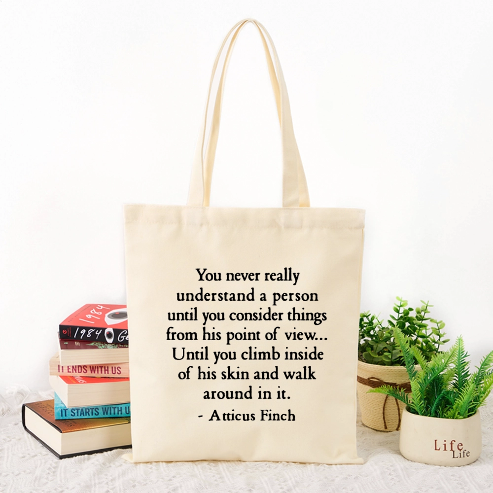 Pagewings You Never Really Understand A Person Tote Bag