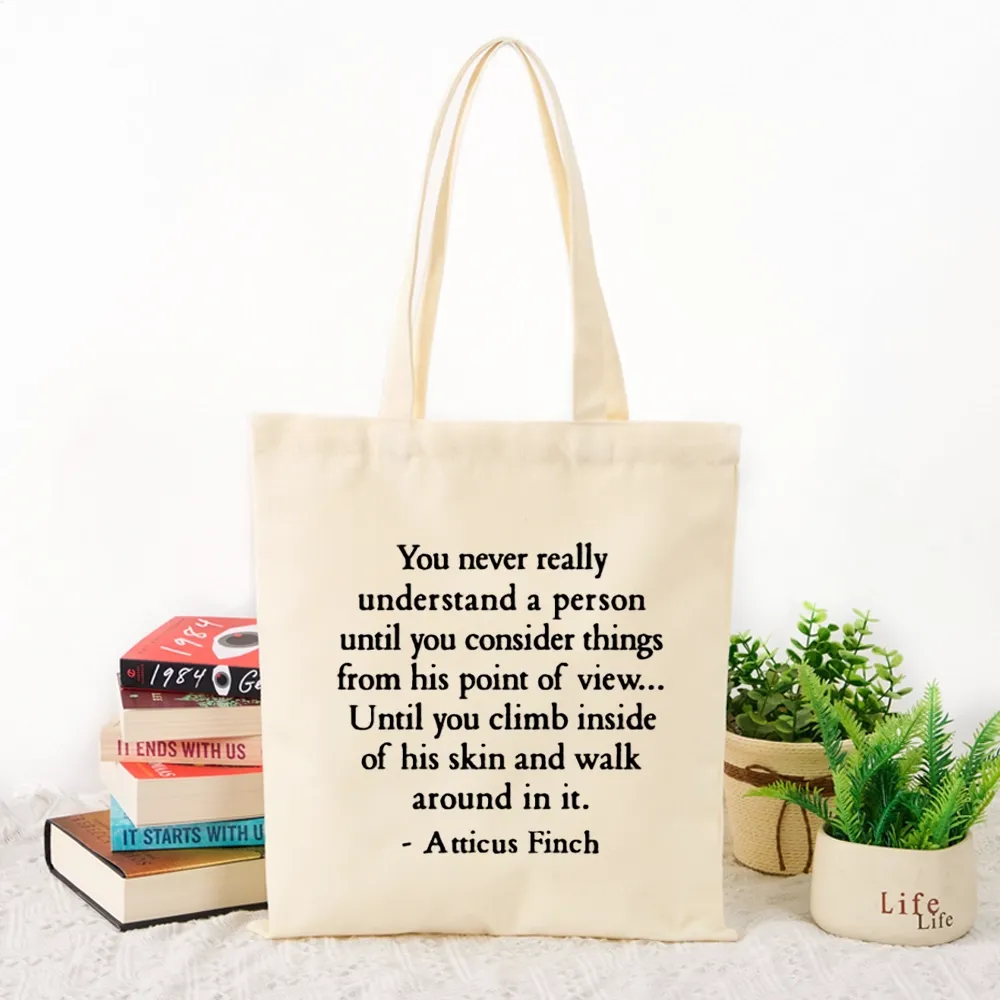 Pagewings You Never Really Understand A Person Tote Bag