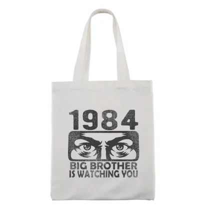 Pagewings Big Brother is Watching You Tote Bag