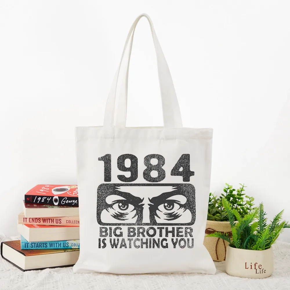 Pagewings Big Brother is Watching You Tote Bag