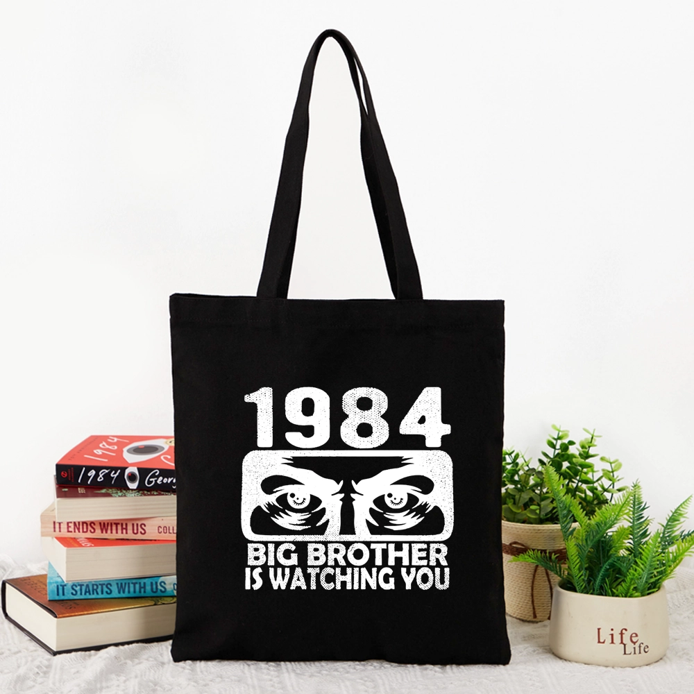 Pagewings Big Brother is Watching You Tote Bag