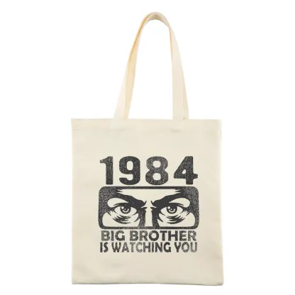 Pagewings Big Brother is Watching You Tote Bag
