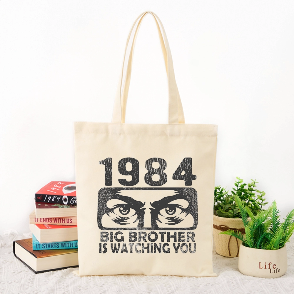 Pagewings Big Brother is Watching You Tote Bag