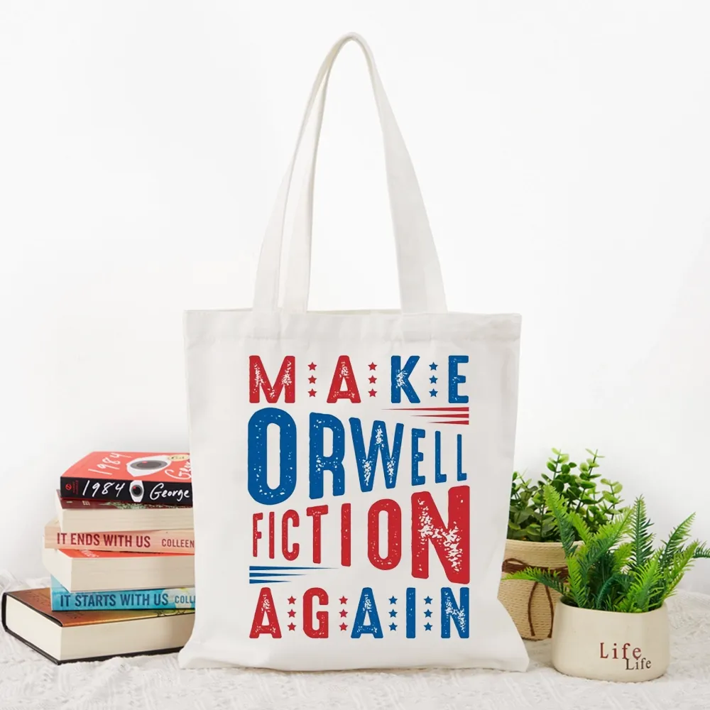 Pagewings 1984 Book Tote Bag
