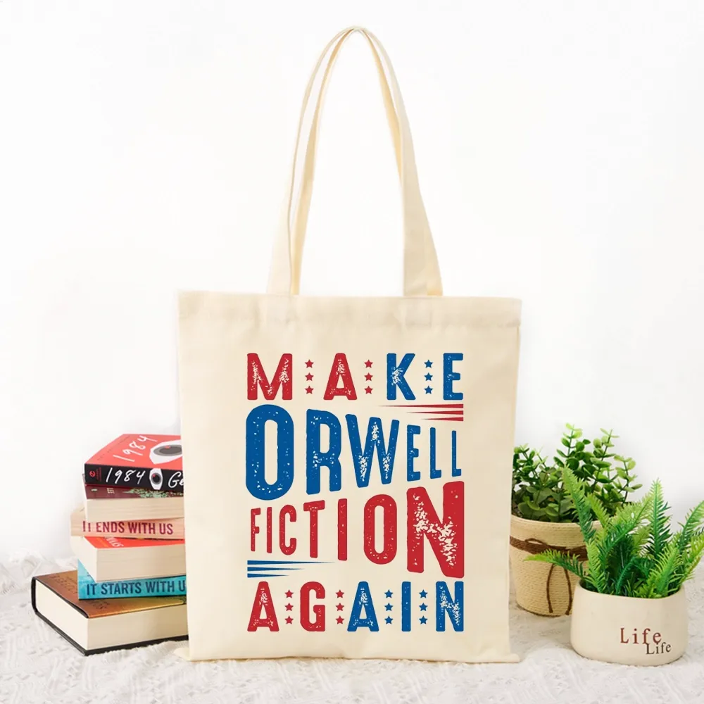 Pagewings 1984 Book Tote Bag