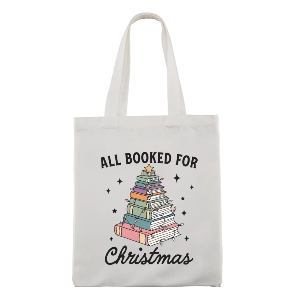 Pagewings All Booked For Christmas Tote Bag