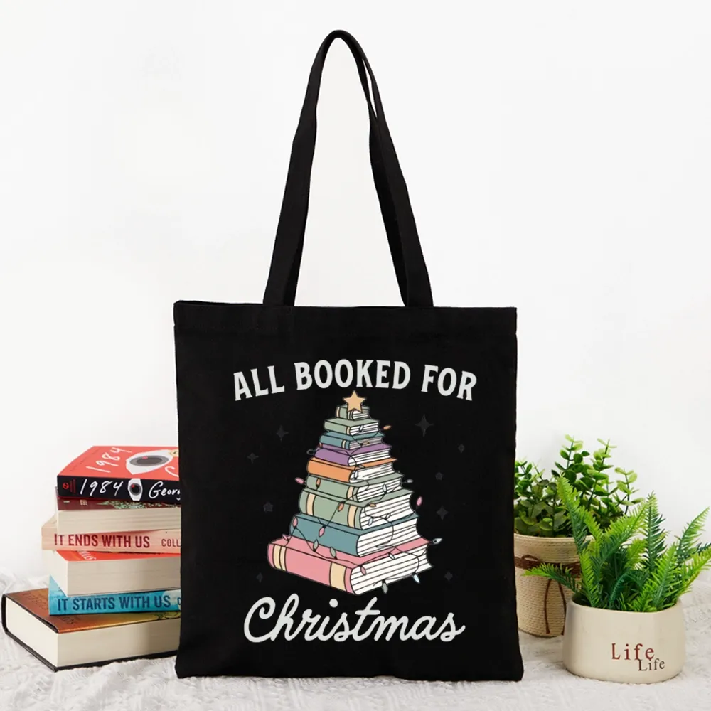 Pagewings All Booked For Christmas Tote Bag