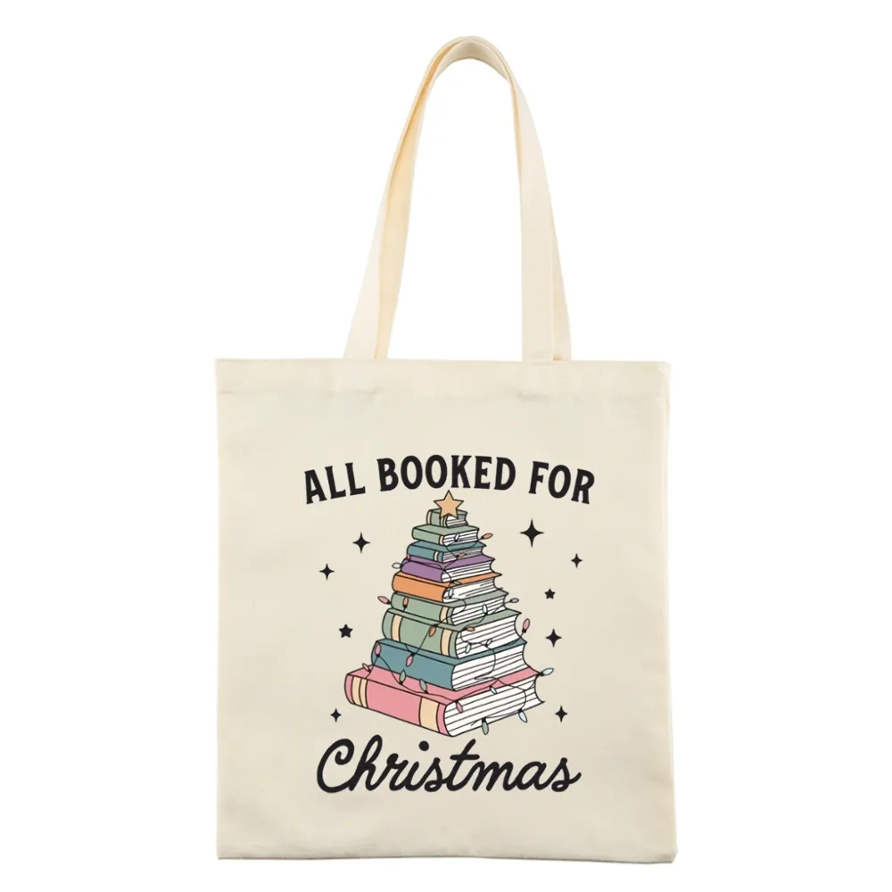 Pagewings All Booked For Christmas Tote Bag