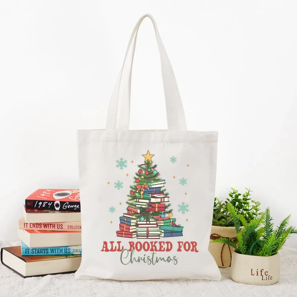 Pagewings All Booked for Christmas Tote Bag