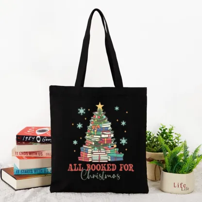 Pagewings All Booked for Christmas Tote Bag