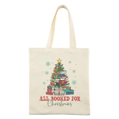 Pagewings All Booked for Christmas Tote Bag