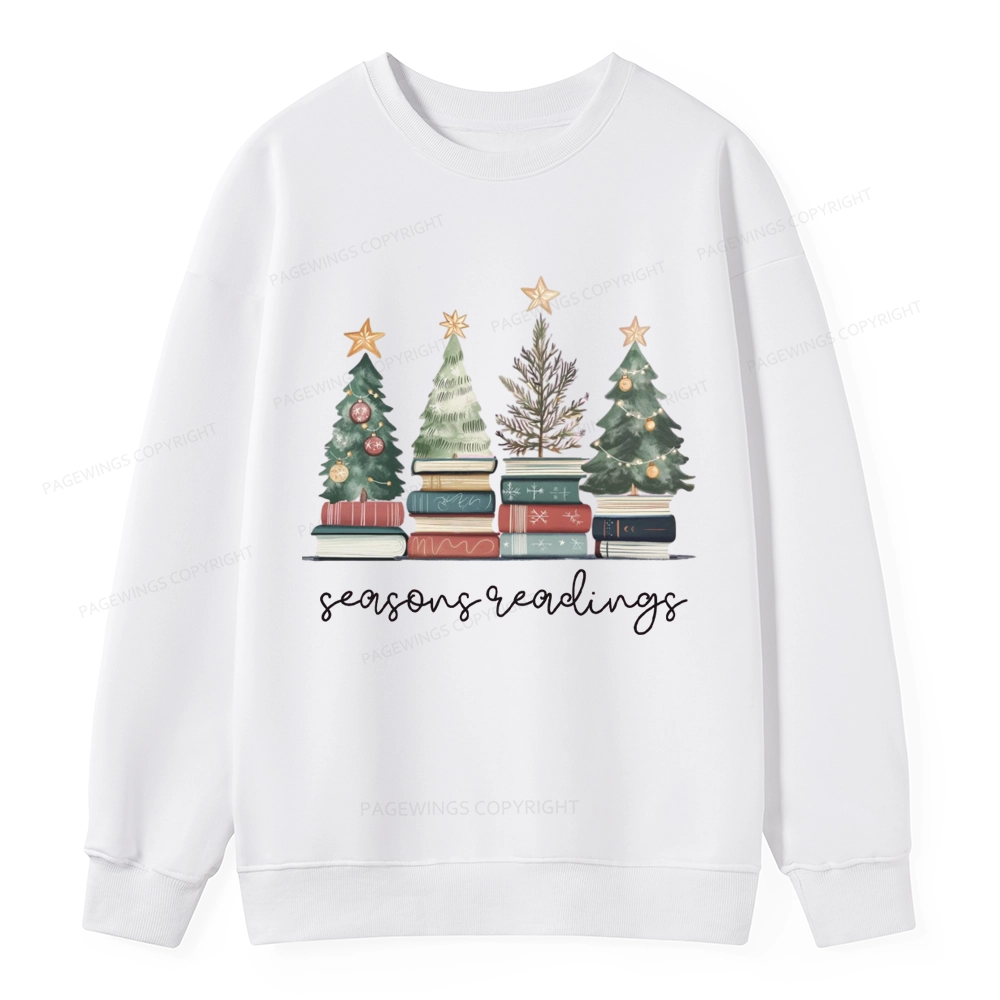 Pagewings Bookish Christmas Unisex Classic Sweatshirt