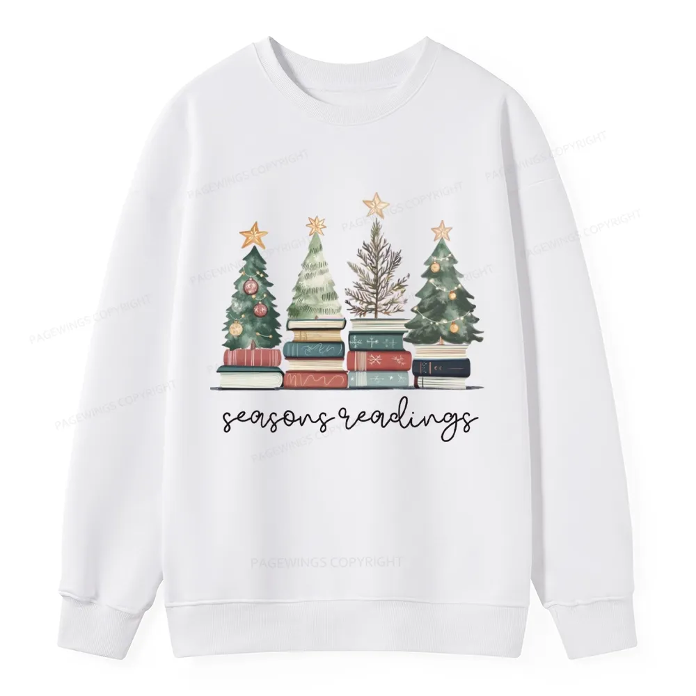 Pagewings Bookish Christmas Unisex Classic Sweatshirt