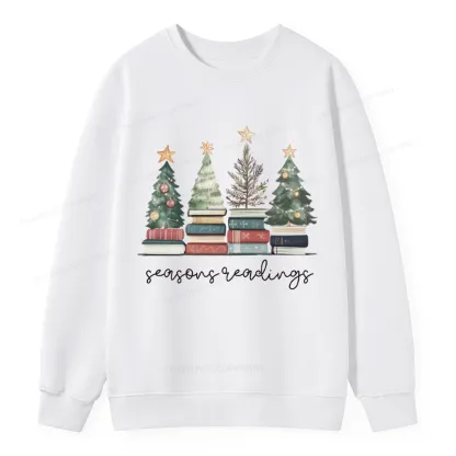 Pagewings Bookish Christmas Unisex Classic Sweatshirt