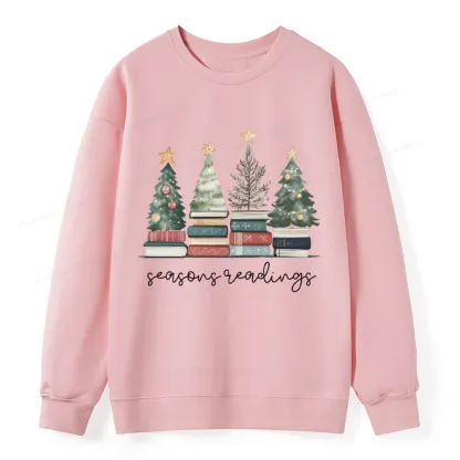 Pagewings Bookish Christmas Unisex Classic Sweatshirt