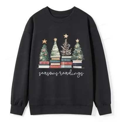 Pagewings Bookish Christmas Unisex Classic Sweatshirt