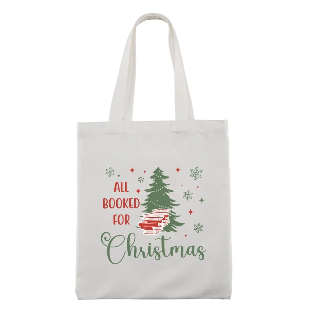 Pagewings All Booked for Christmas Tote Bag