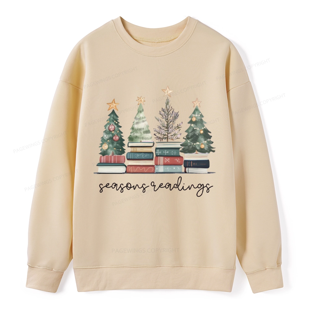 Pagewings Bookish Christmas Unisex Classic Sweatshirt