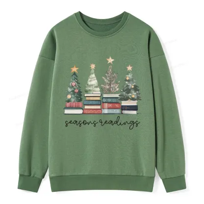Pagewings Bookish Christmas Unisex Classic Sweatshirt