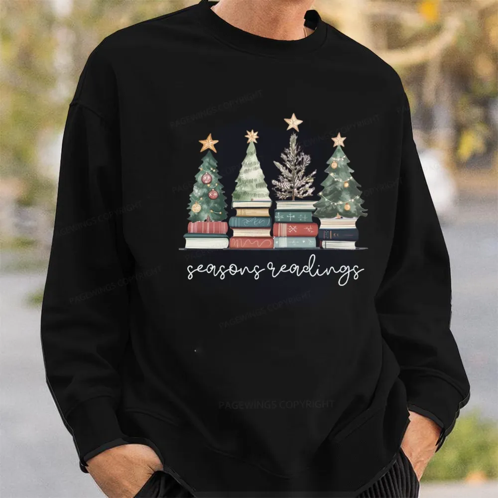 Pagewings Bookish Christmas Unisex Classic Sweatshirt