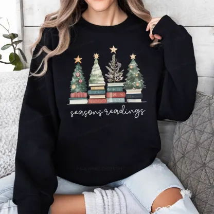 Pagewings Bookish Christmas Unisex Classic Sweatshirt