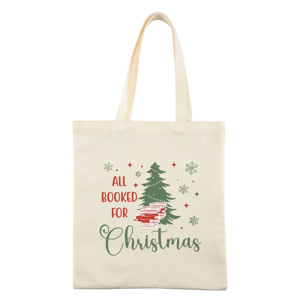 Pagewings All Booked for Christmas Tote Bag