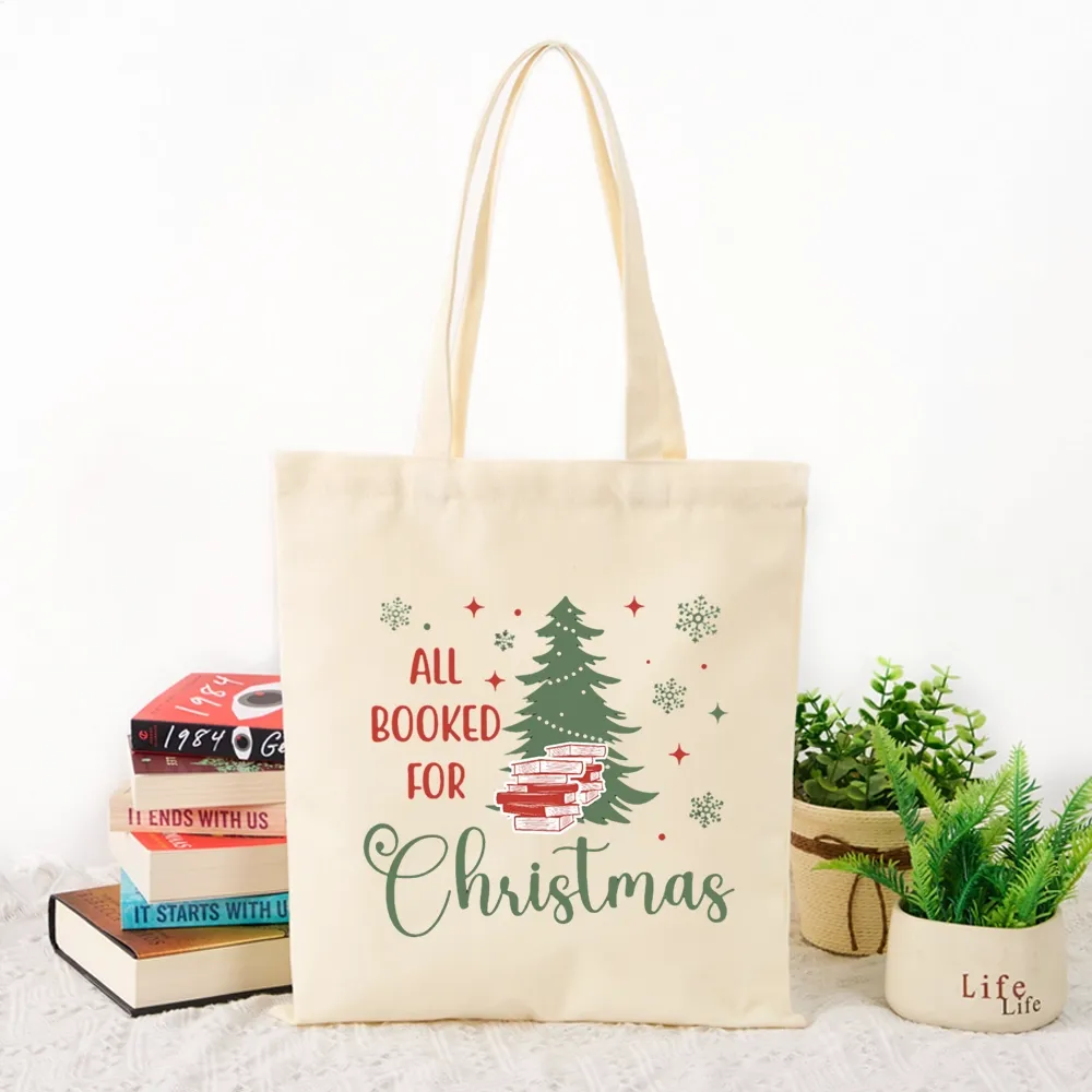 Pagewings All Booked for Christmas Tote Bag
