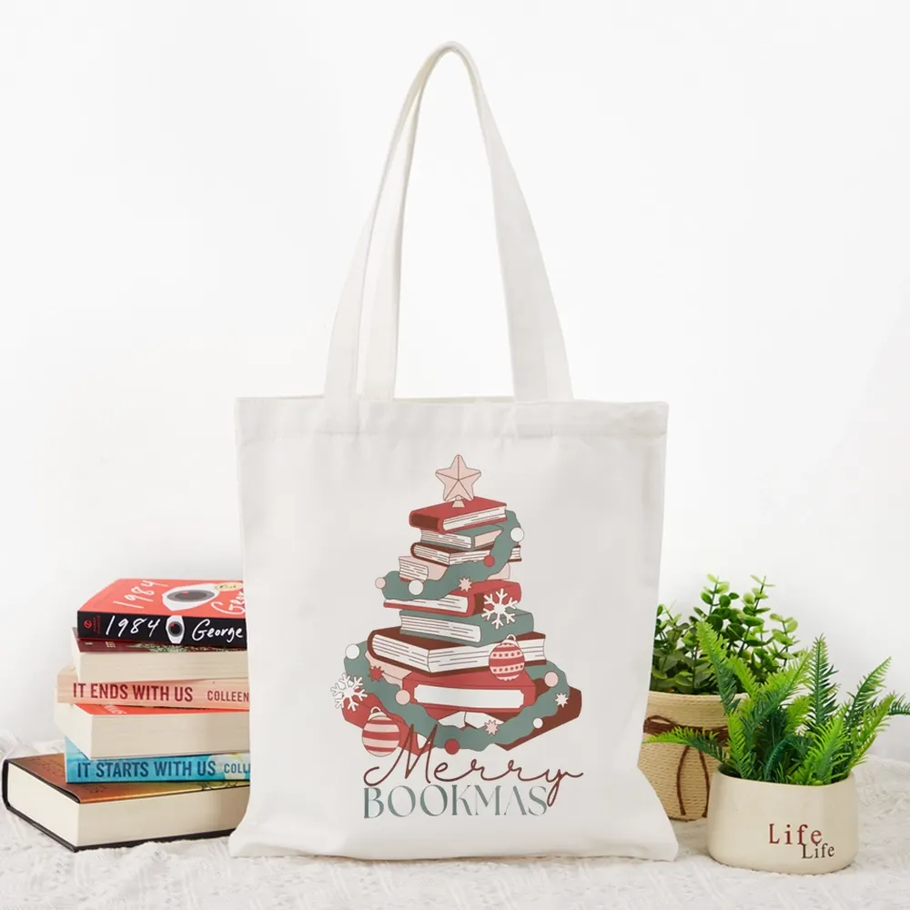 Pagewings Merry Bookmas Tote Bag