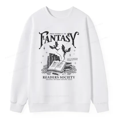 Pagewings Fantasy Readers Society Unisex Classic Sweatshirt