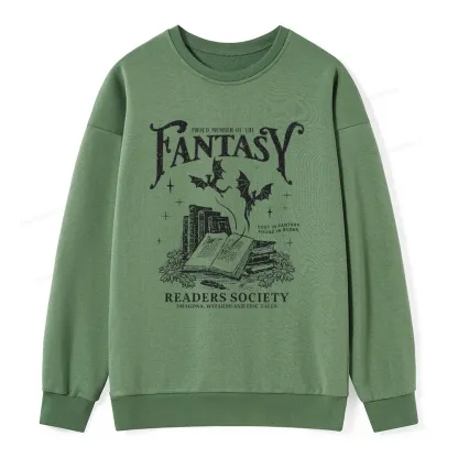 Pagewings Fantasy Readers Society Unisex Classic Sweatshirt