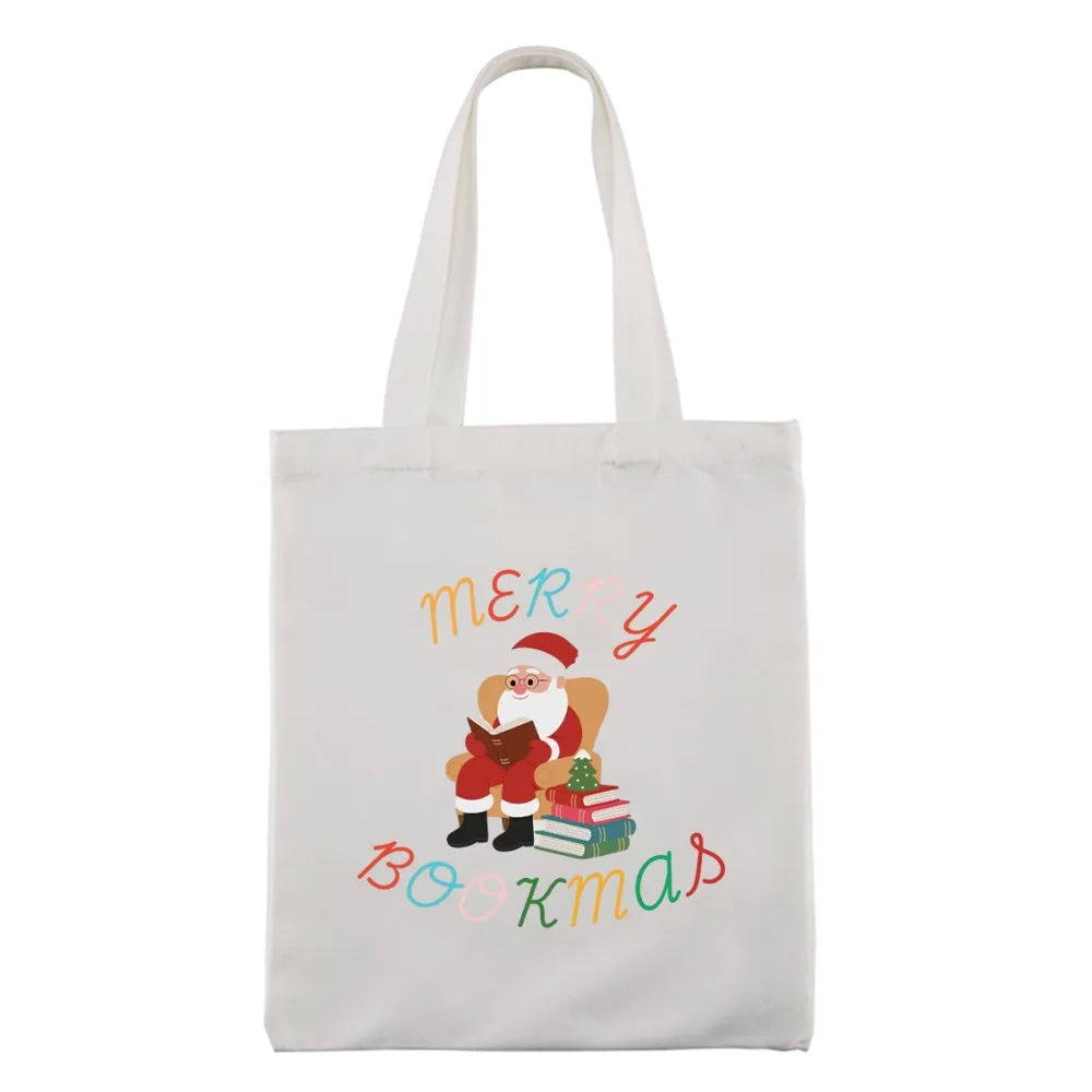 Pagewings Merry Bookmas Christmas Tote Bag