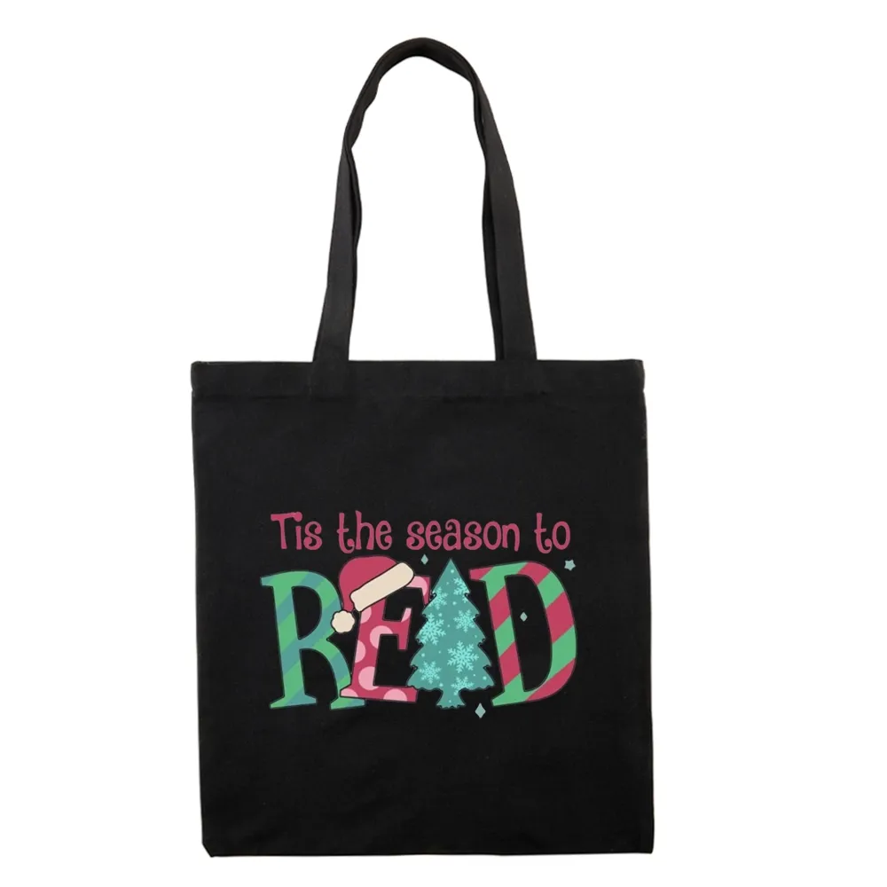 Pagewings Christmas Reading Tote Bag