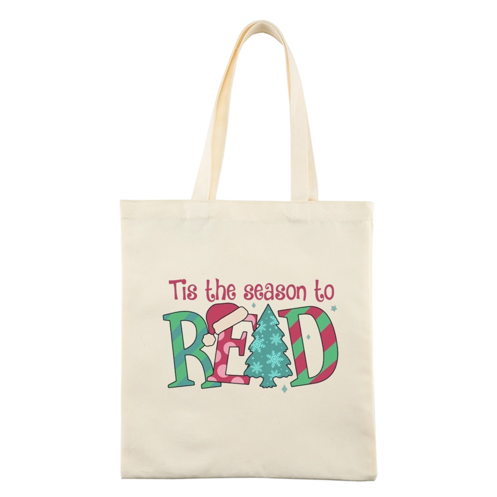 Pagewings Christmas Reading Tote Bag