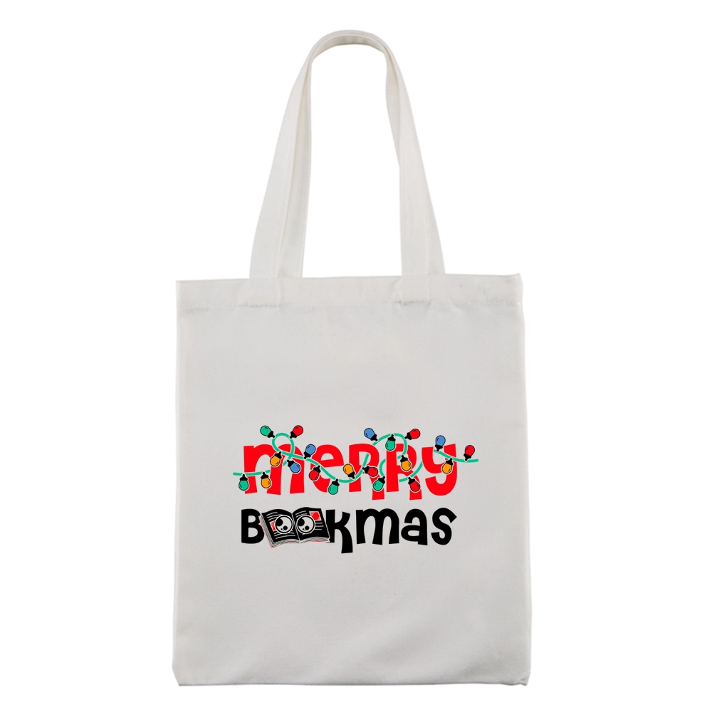 Pagewings Christmas Book Tote Bag